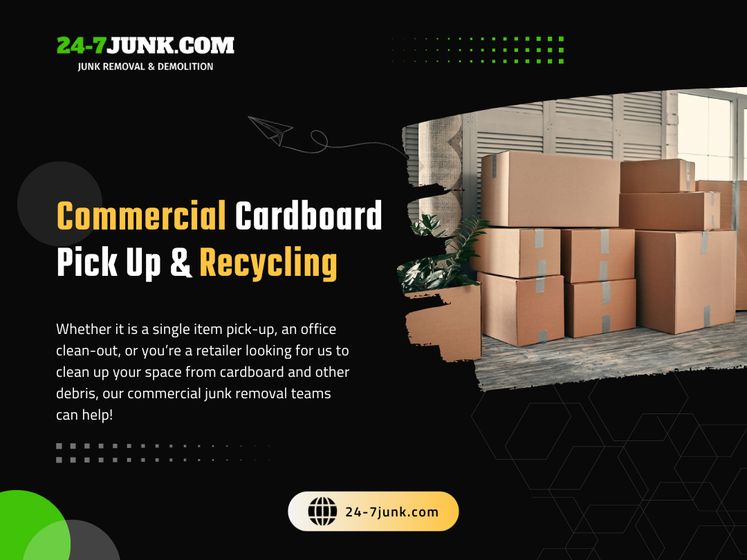 Commercial Cardboard Pick Up &amp; Recycling Near Me